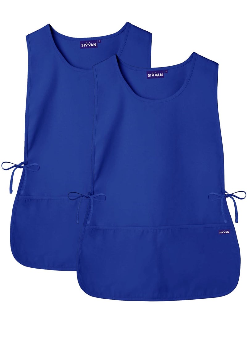 Sivvan Unisex Apron - Cobbler Apron 2-Pack - S87002 - Royal Blue - R - Image 1
